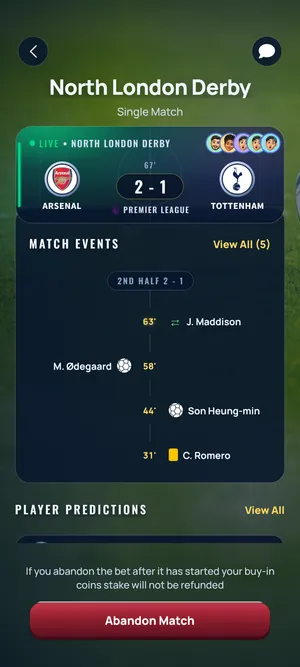 Champ app: Watch it live