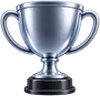 Silver trophy